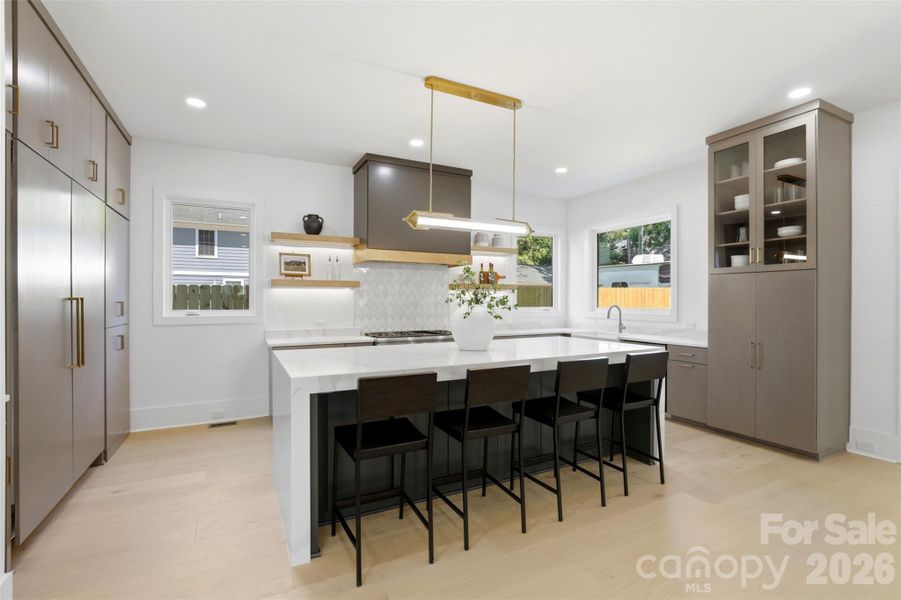 Furnished interior view inside a new home in , Charlotte (Image 42).