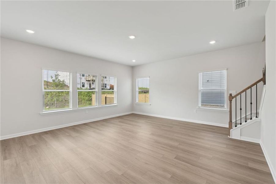 Spacious, unfurnished interior of a new home in Preserve at Mountain Creek, Pendergrass (Image 29).