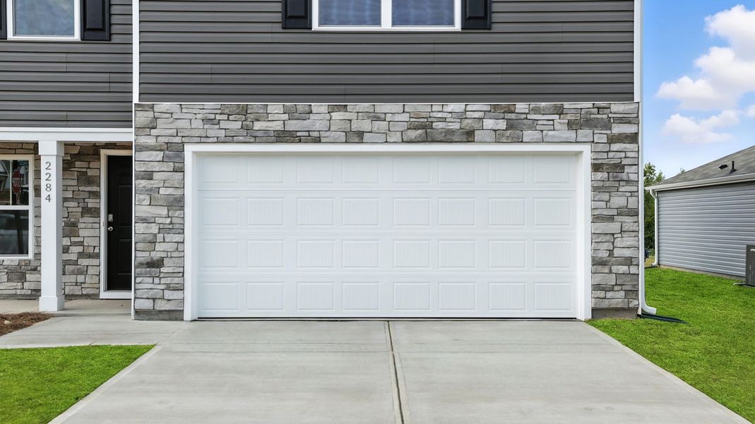 Exterior details and patio area of a home in Ravencrest, Roebuck (Image 4).
