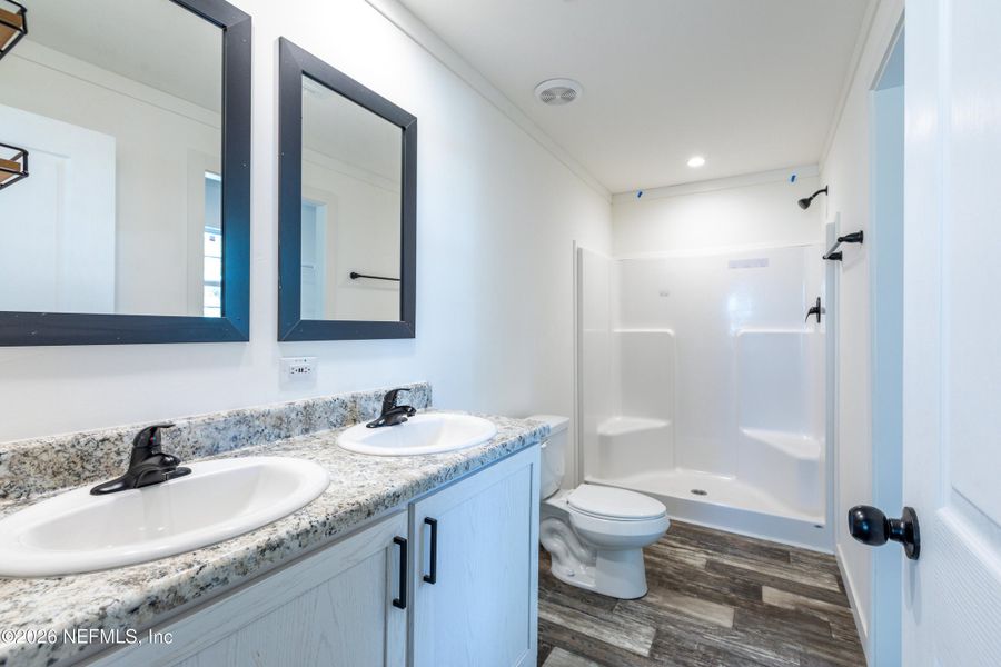 Furnished interior view inside a new home in , Lake Butler (Image 7).