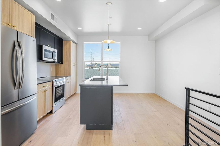 Furnished interior view inside a new home in , Denver (Image 11).