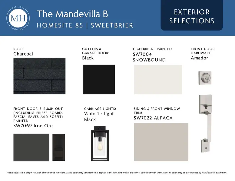 Sample of building materials used in homes in Sweetbrier, Durham (Image 4).