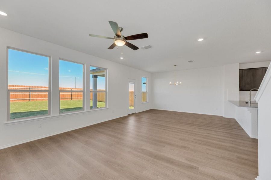 Spacious, unfurnished interior of a new home in Salerno - Heritage Collection, Round Rock (Image 6).