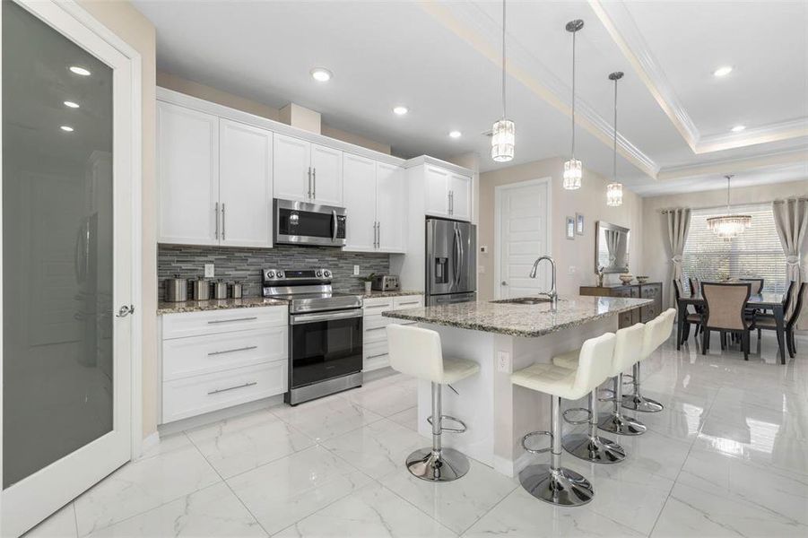 Furnished interior view inside a new home in , Palm Coast (Image 6).