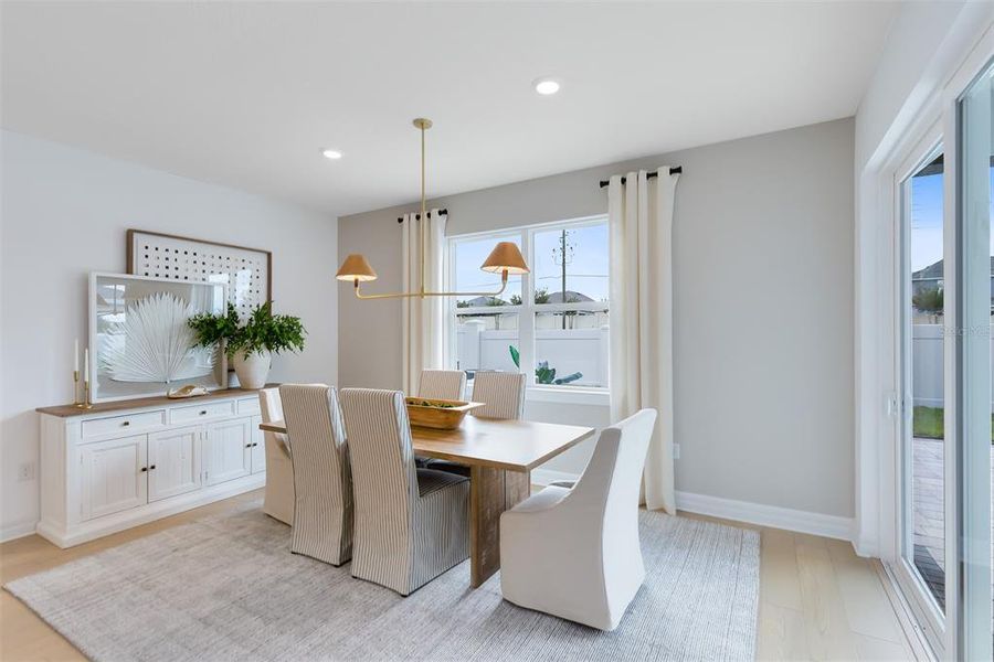 Furnished interior view inside a new home in Willow Ridge, Montverde (Image 12).
