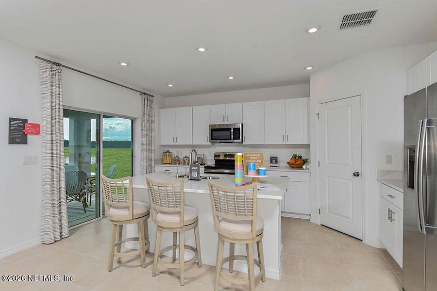 Furnished interior view inside a new home in Coopers Meadow, Jacksonville (Image 19).