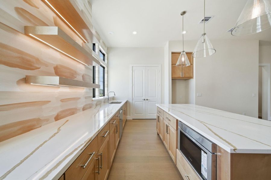 Furnished interior view inside a new home in Spring Valley Creek, Houston (Image 8).