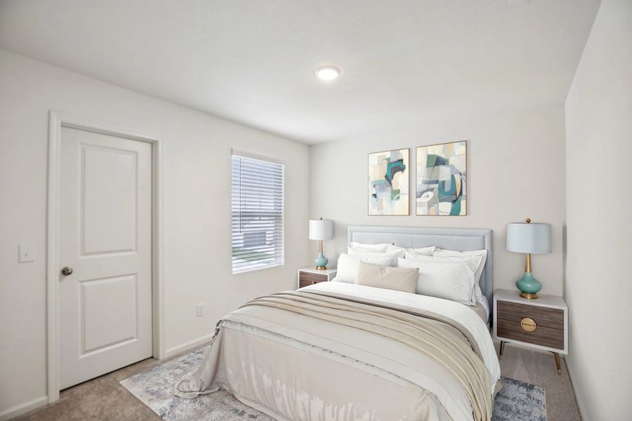 Representative furnished interior of a home built from the Discovery by Starlight Homes in Sunset Oaks, Maxwell (Image 10).