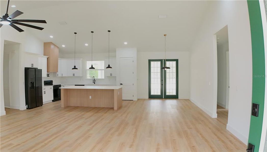 Furnished interior view inside a new home in , Dunnellon (Image 7).