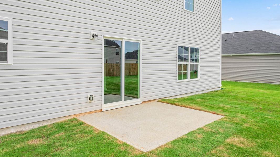 Front exterior of a new home in Country Creek, Lexington, NC, highlighting curb appeal (Image 15).