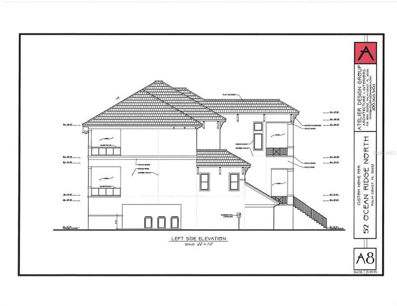 Exterior rendering of this home design in , Palm Coast, FL (Image 4).