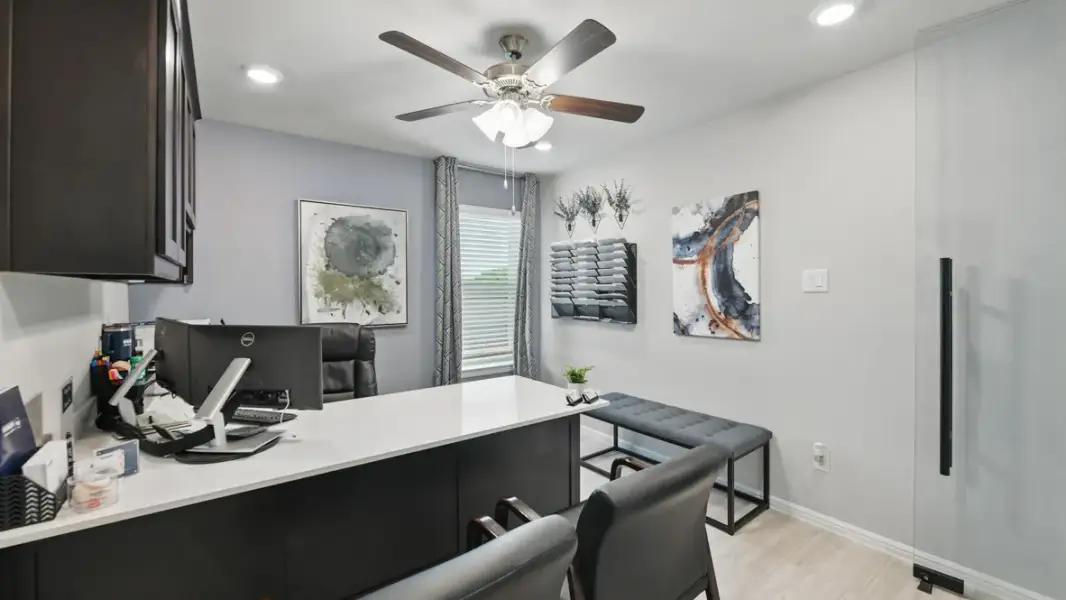 Furnished interior view inside a new home in Valley Brook, Fort Worth (Image 30).