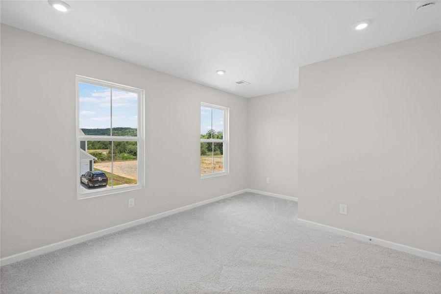 Spacious, unfurnished interior of a new home in Three Rivers, Rome (Image 25). Spacious, unfurnished interior of a new home in Three Rivers, Rome (Image 25).