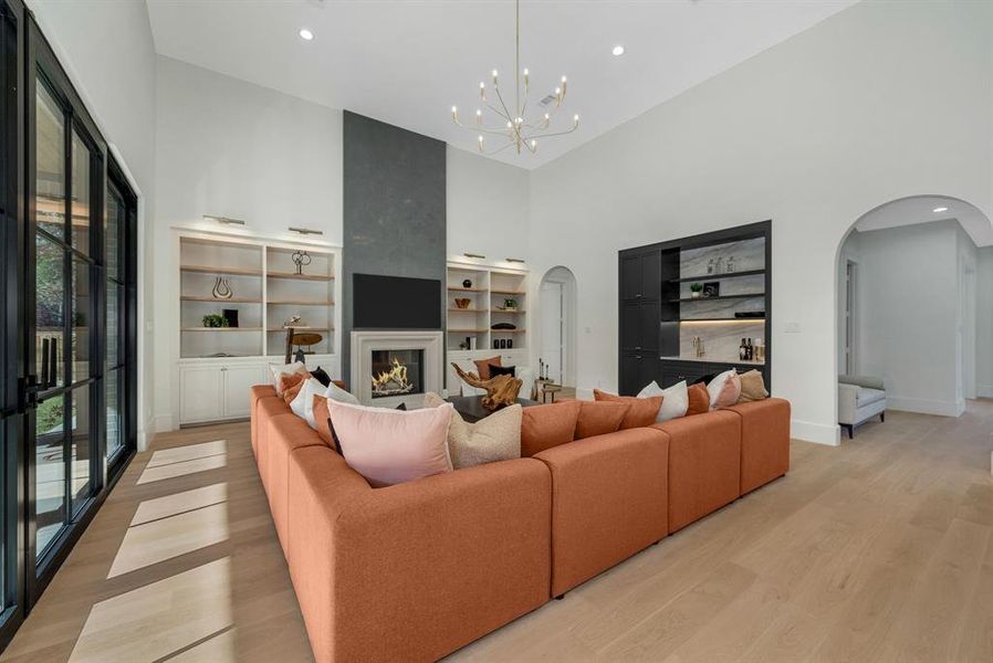 Furnished interior view inside a new home in , Dallas (Image 12). Furnished interior view inside a new home in , Dallas (Image 12).