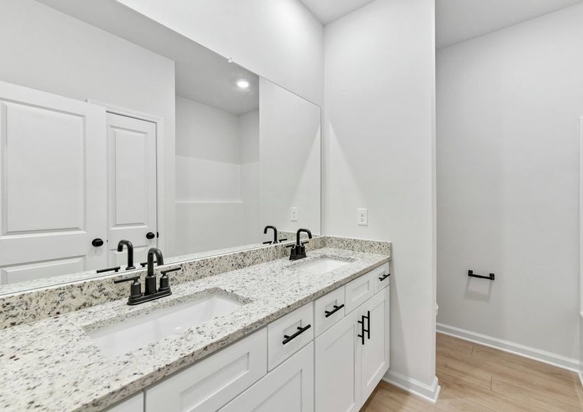 Secondary bathroom