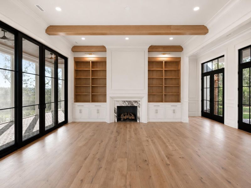 Spacious, unfurnished interior of a new home in , Ravenel (Image 25).
