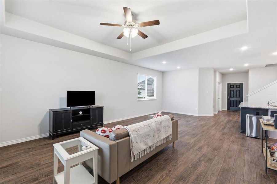 Furnished interior view inside a new home in , Fort Worth (Image 8).