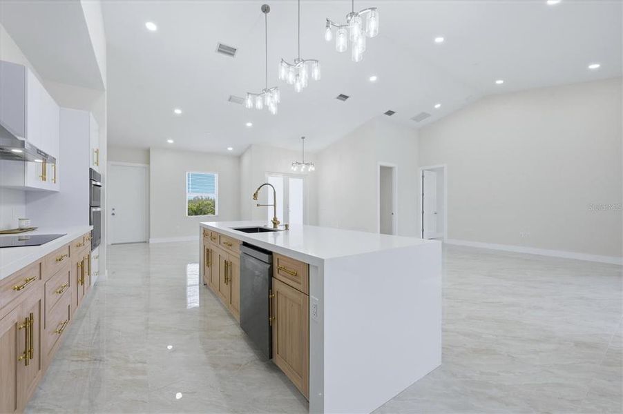 Furnished interior view inside a new home in , Port Charlotte (Image 12). Furnished interior view inside a new home in , Port Charlotte (Image 12).