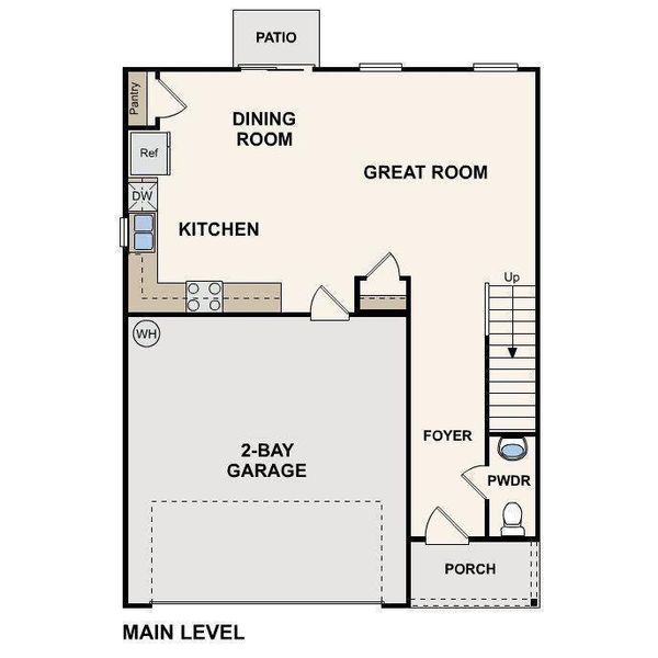 2D floor plan layout of this home in Kinsale, Macon, GA (Image 2). 2D floor plan layout of this home in Kinsale, Macon, GA (Image 2).