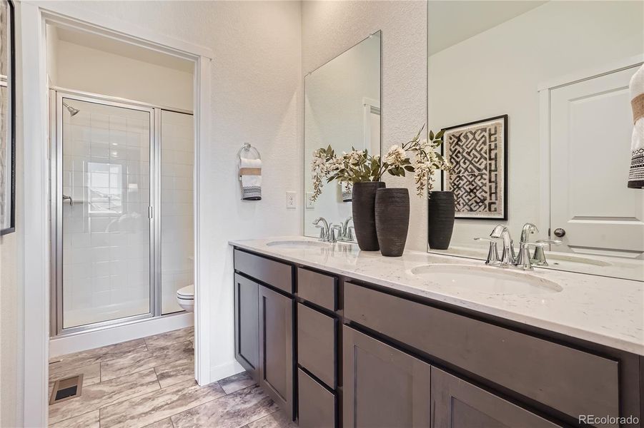 Furnished interior view inside a new home in , Arvada (Image 3).