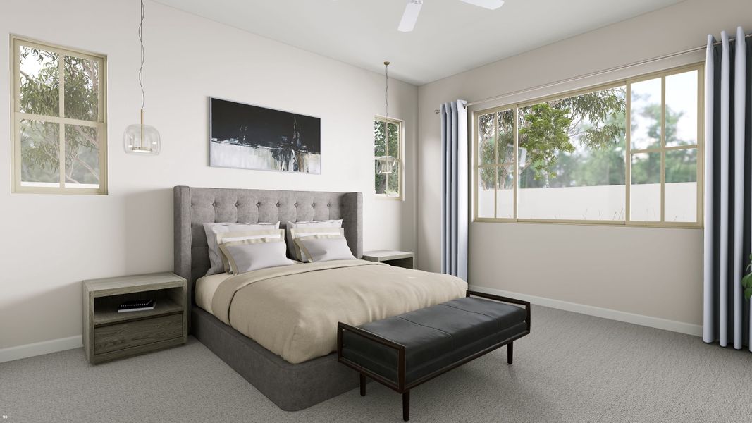 Representative furnished interior of a home built from the Calderwood Plan 4504 by Tri Pointe Homes in Terraza, San Tan Valley (Image 8).