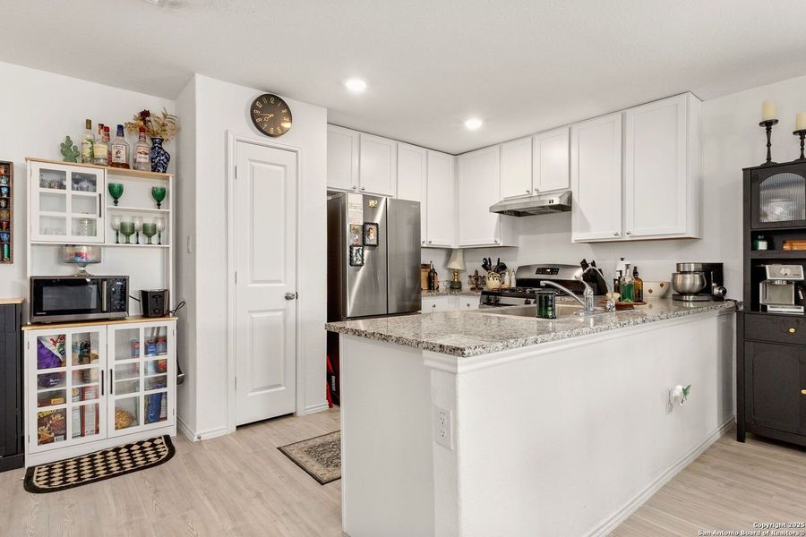 Furnished interior view inside a new home in Vista Point, San Antonio (Image 14).