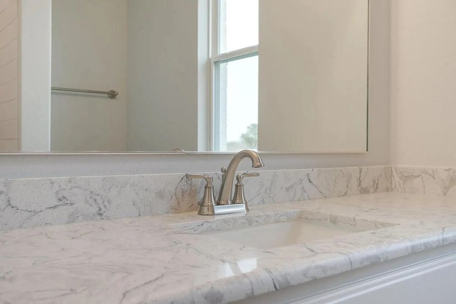 Representative furnished interior of a home built from the The Finley by Elmwood Custom Homes in Byrum Ranch, Maypearl (Image 36).