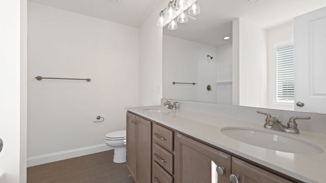 Furnished interior view inside a new home in Edgewood Estates, Greenville (Image 12).