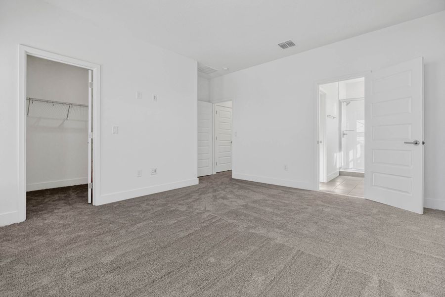 Representative unfurnished interior of a home built from the Whitney by Rockwell Homes in Harvest at Ovation - Townhomes, Winter Garden (Image 15). Representative unfurnished interior of a home built from the Whitney by Rockwell Homes in Harvest at Ovation - Townhomes, Winter Garden (Image 15).