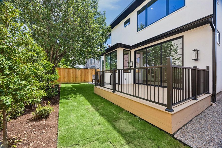 Exterior details and patio area of a home in , Houston (Image 17). Exterior details and patio area of a home in , Houston (Image 17).