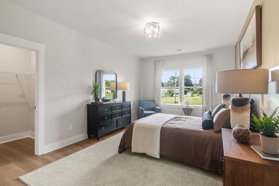 Furnished interior view inside a new home in Parkers Summit, Greer (Image 36).
