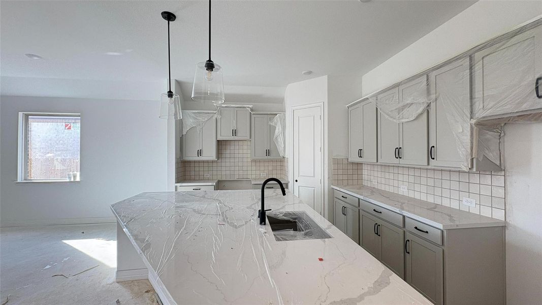 Actual progress of your home.