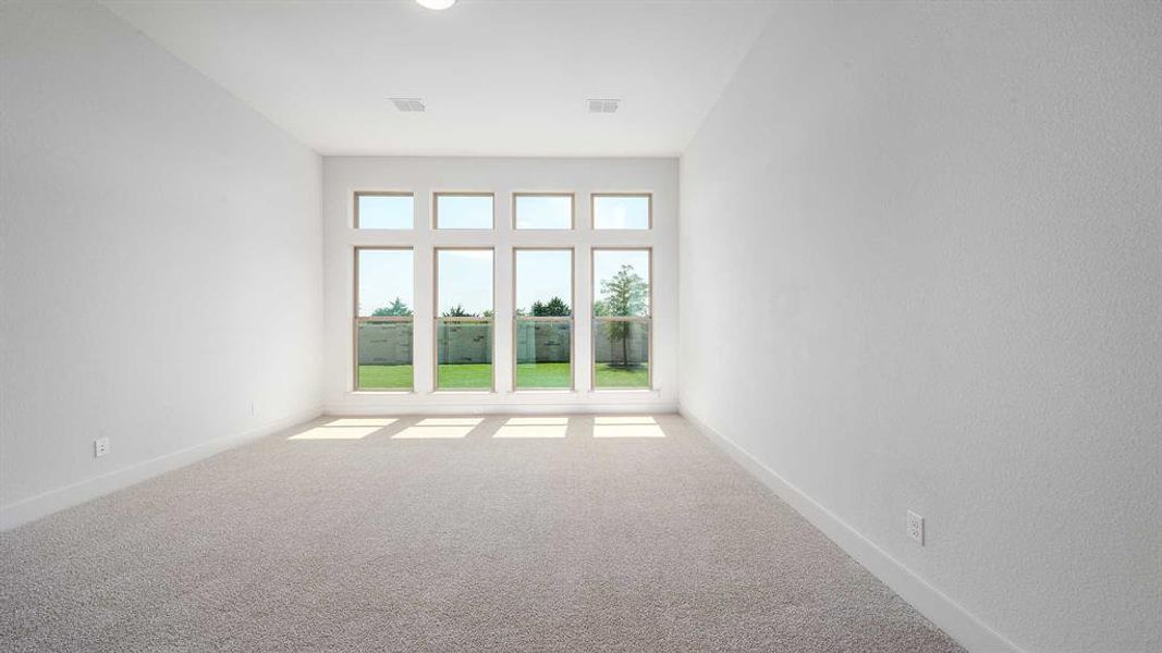 Spacious, unfurnished interior of a new home in Trinity Falls 60', McKinney (Image 22). Spacious, unfurnished interior of a new home in Trinity Falls 60', McKinney (Image 22).