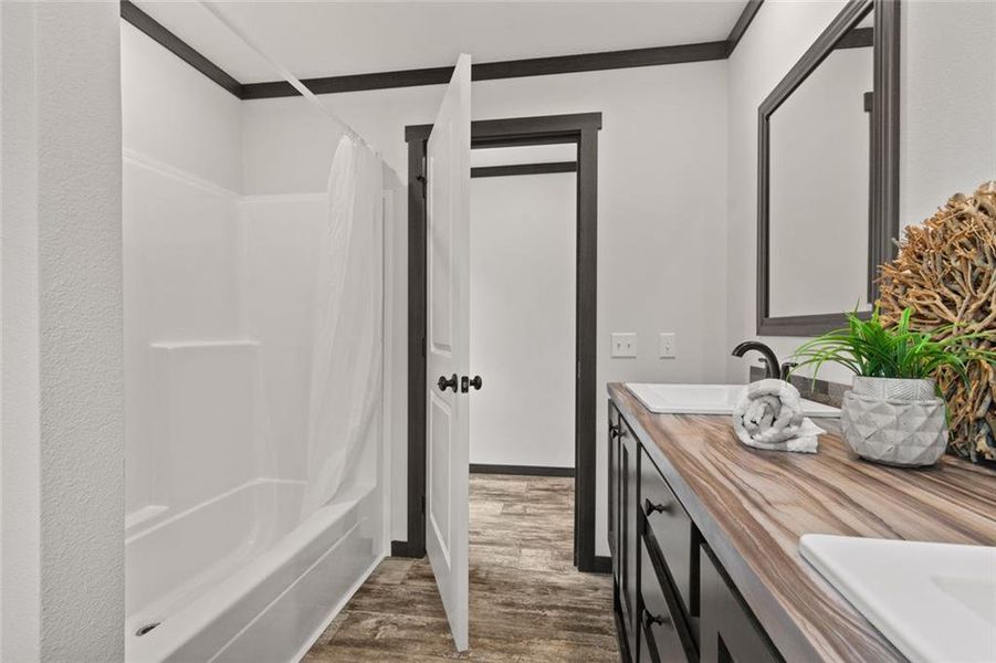 Furnished interior view inside a new home in , Waleska (Image 27). Furnished interior view inside a new home in , Waleska (Image 27).