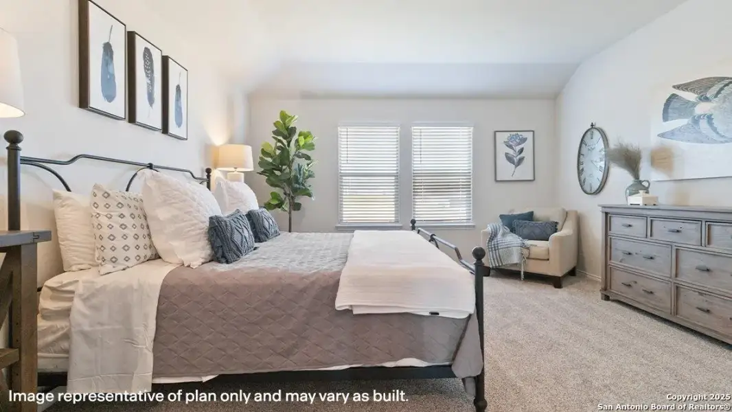 Furnished interior view inside a new home in , San Antonio (Image 29).