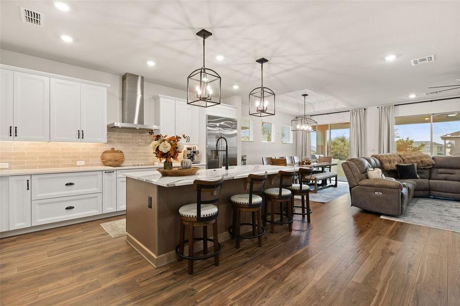 Furnished interior view inside a new home in , Clermont (Image 28). Furnished interior view inside a new home in , Clermont (Image 28).