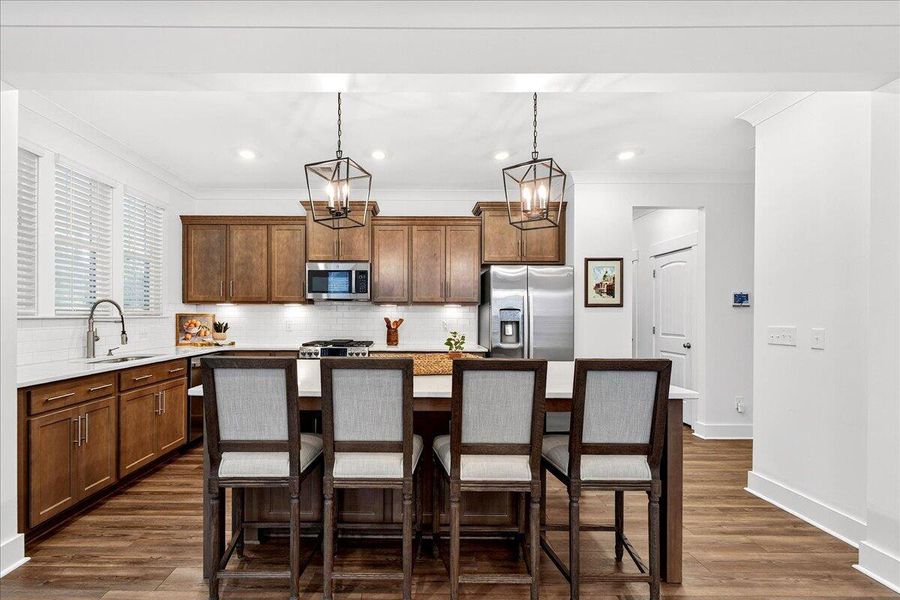 Furnished interior view inside a new home in , Summerville (Image 4).