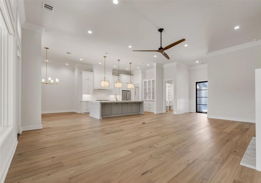 Spacious, unfurnished interior of a new home in , College Station (Image 23). Spacious, unfurnished interior of a new home in , College Station (Image 23).