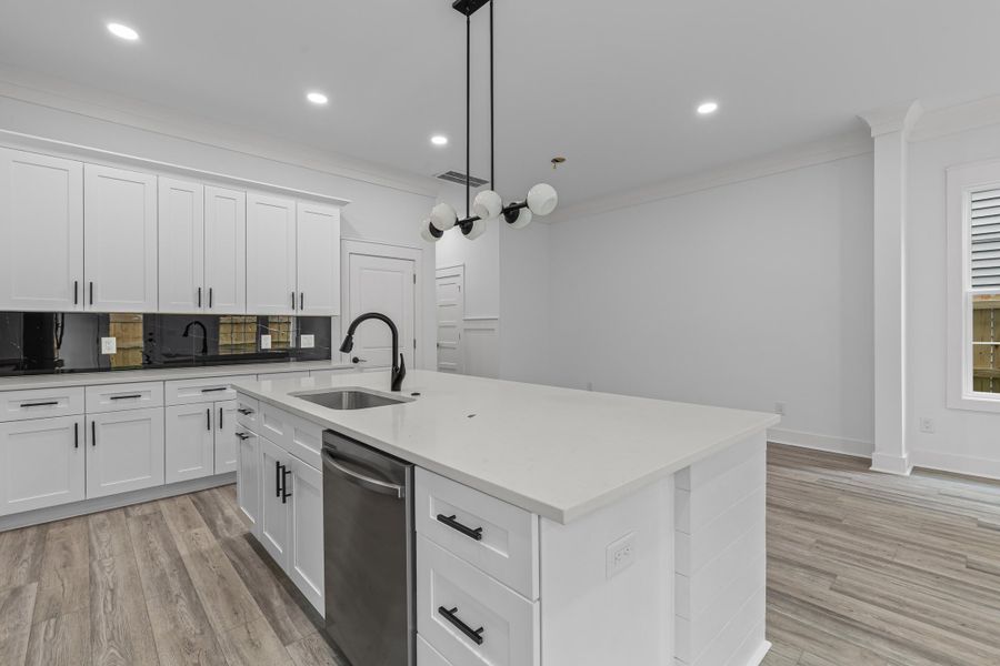 Furnished interior view inside a new home in , North Charleston (Image 8).