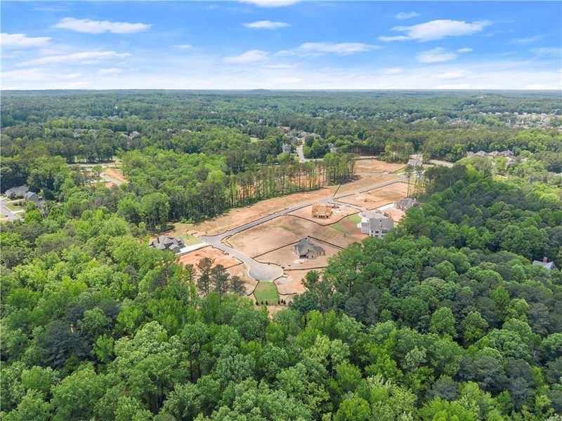 Site preparation for new homesites in Woodford, Acworth (Image 23).