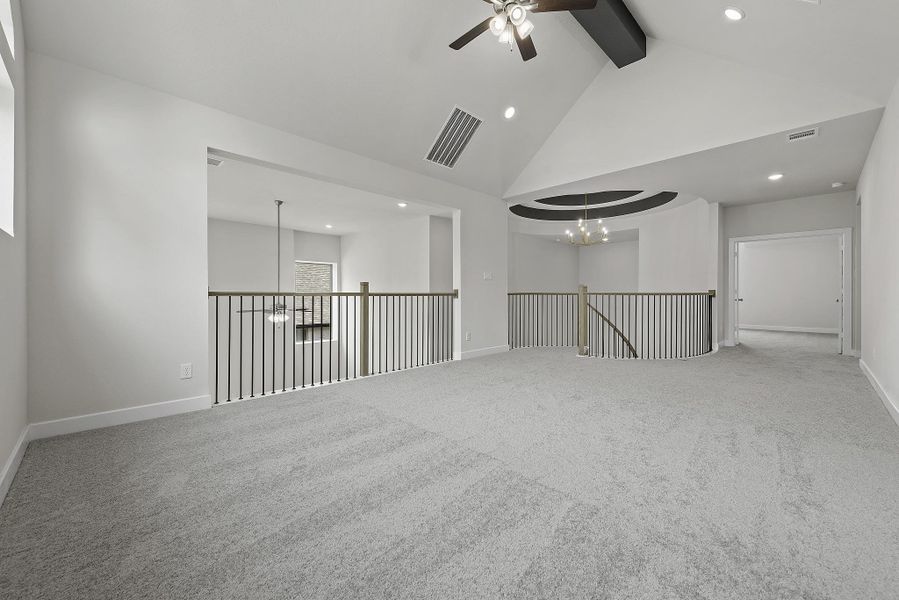 Spacious, unfurnished interior of a new home in ARTAVIA®, Conroe (Image 22).