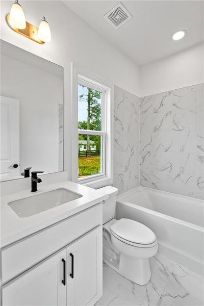 Furnished interior view inside a new home in , Marietta (Image 26).