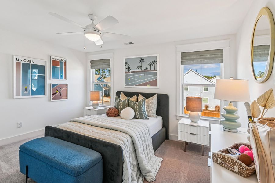 Furnished interior view inside a new home in , Moncks Corner (Image 23). Furnished interior view inside a new home in , Moncks Corner (Image 23).