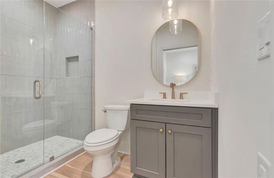 Furnished interior view inside a new home in , Senoia (Image 16).