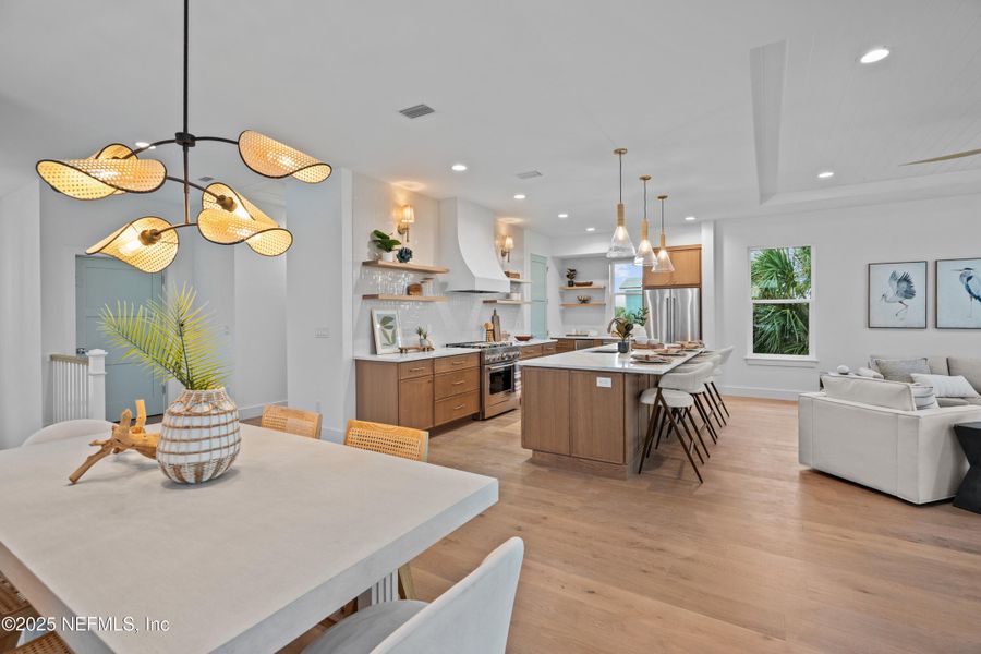 Furnished interior view inside a new home in , St. Johns (Image 5).