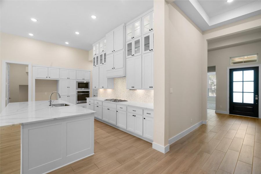 Furnished interior view inside a new home in Woodson’s Reserve, Spring (Image 11).