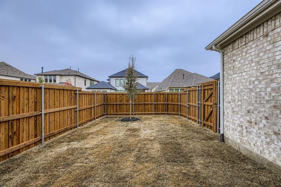 Exterior details and patio area of a home in Mosaic 40s, Celina (Image 4).
