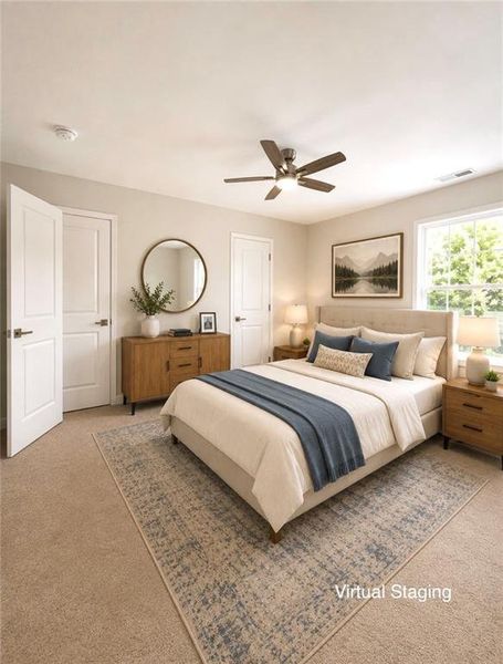 Furnished interior view inside a new home in , Gainesville (Image 5).