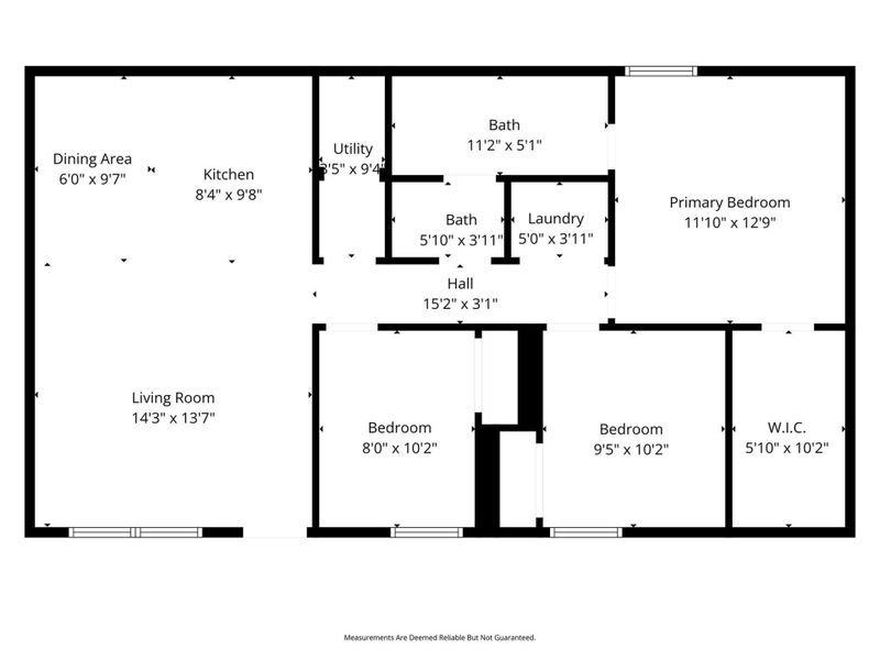 2D floor plan layout of this home in , Hickory, NC (Image 5).