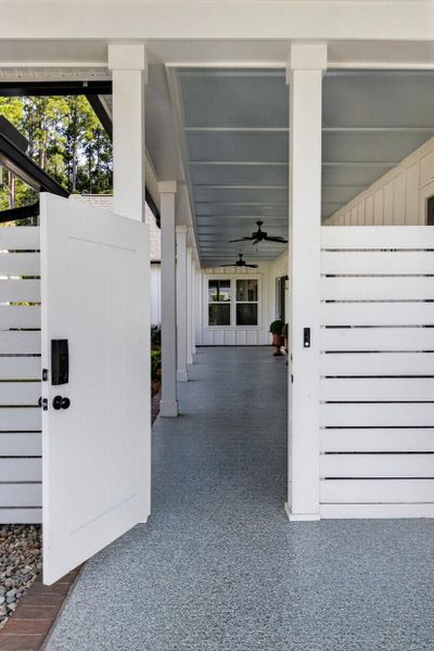 Exterior details and patio area of a home in , Summerville (Image 4). Exterior details and patio area of a home in , Summerville (Image 4).